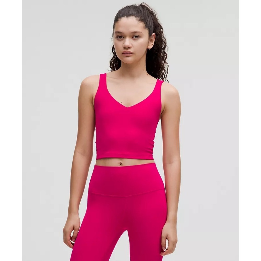 292-Lululemon-Align Tank Top Light Support, A/B Cup-Passionate